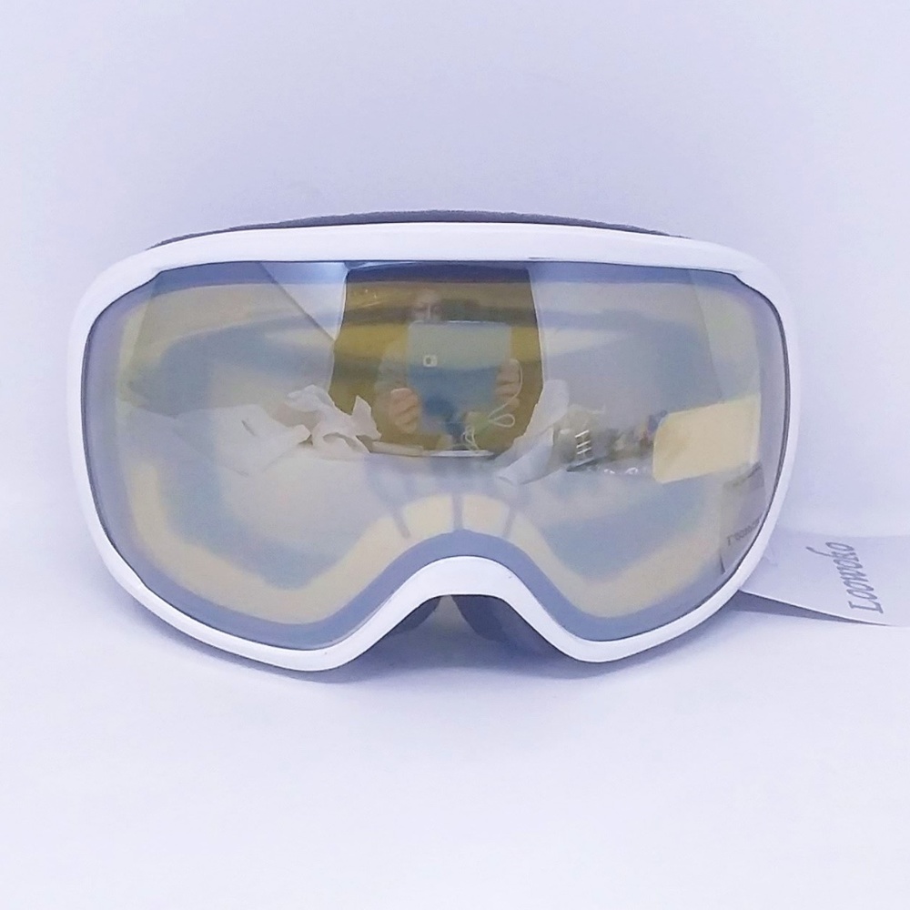 Loowoko OTG White Frame Yellow Lens 57.8% VLT